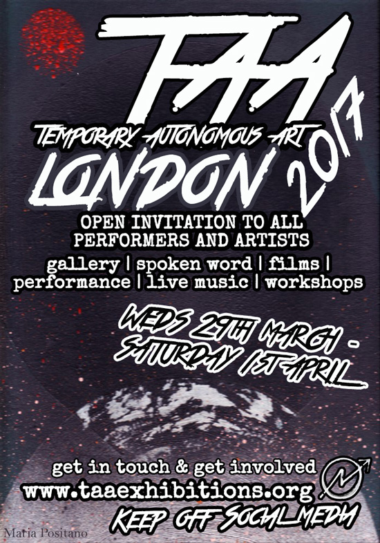 TAA London 2017 flyer back