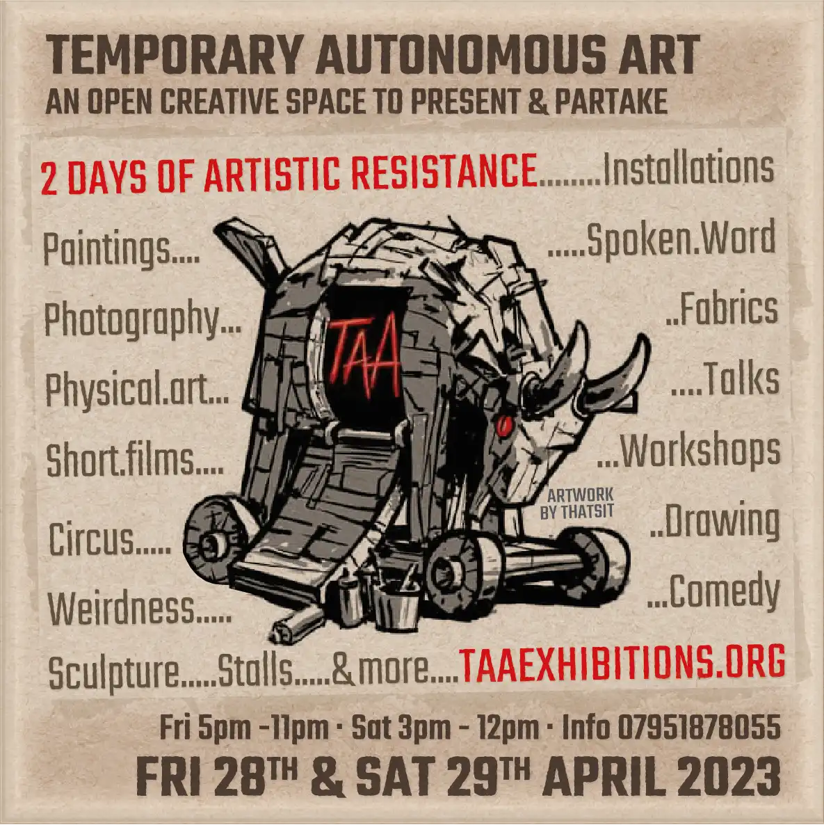 TAA London spring 2023 image